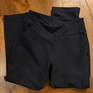 Black Adidas stretch golf pants